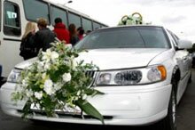 свадебное украшение авто