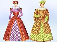 Высокое Возрождение, наряд, платья